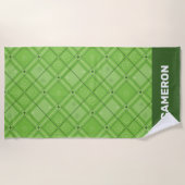 Serviette De Plage Dr Seuss | Motif de la fête de la Saint-Patrick (Devant)