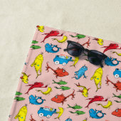 Serviette De Plage Dr Seuss | Un poisson deux Motifs de poisson (En situation)
