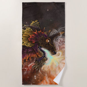 Serviette De Plage Dragon à crampons