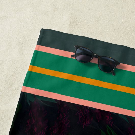 Serviette De Plage Dragon chinois (En situation)