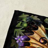 Serviette De Plage Dragon floral (En situation)