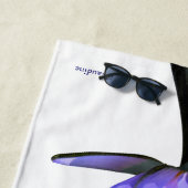 Serviette De Plage Dragonflies sur Water Lilies Beach (En situation)