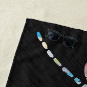 Serviette de plage Dragonfly (En situation)