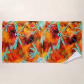 Serviette De Plage Dragonfly Desert Flit (Devant)