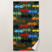 Serviette De Plage Dragons Green Flight Imaginaire (Devant)