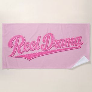 Serviette De Plage Drame de série télévisée Poupée Filles roses qui p