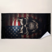 Serviette De Plage Drapeau américain (Devant)