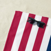 Serviette De Plage Drapeau américain (En situation)