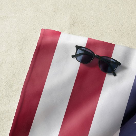 Serviette De Plage Drapeau américain