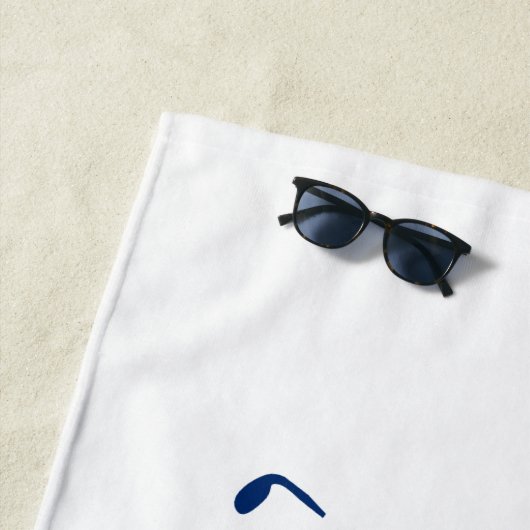 Serviette De Plage Drapeau américain de golf (En situation)