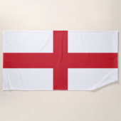 Serviette De Plage Drapeau Angleterre (Devant)