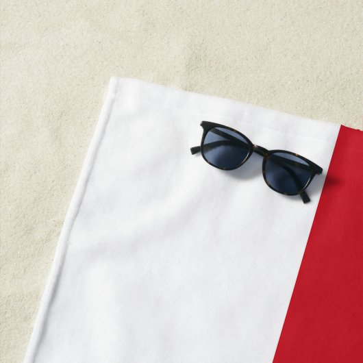 Serviette De Plage Drapeau Angleterre (En situation)