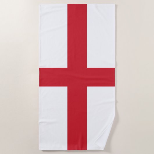 Serviette De Plage Drapeau Angleterre (Devant)