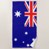 Serviette De Plage Drapeau Australie (Devant)