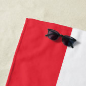 Serviette De Plage Drapeau Autriche (En situation)
