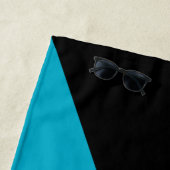 Serviette De Plage Drapeau bahaméen (En situation)