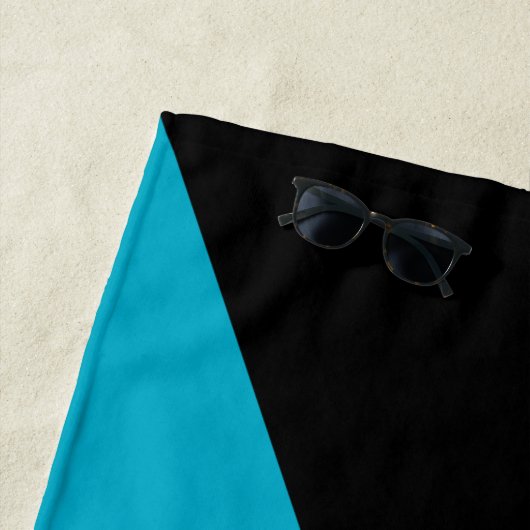 Serviette De Plage Drapeau bahaméen (En situation)