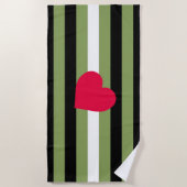 Serviette De Plage Drapeau Boi Pride (Devant)