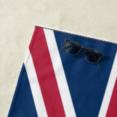 Serviette De Plage Drapeau britannique (En situation)
