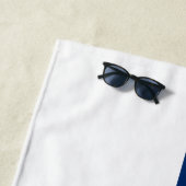 Serviette De Plage Drapeau chrétien Beach Towel (En situation)