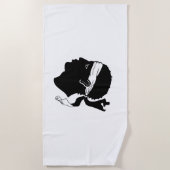 Serviette De Plage Drapeau corse Beach Towel (Devant)