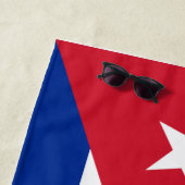 Serviette De Plage Drapeau Cuba (En situation)