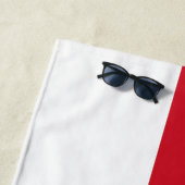 Serviette De Plage Drapeau d'Angleterre (En situation)