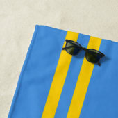 Serviette De Plage Drapeau d'Aruba (En situation)