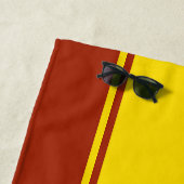 Serviette De Plage Drapeau de Chuvashia (En situation)