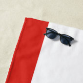 Serviette De Plage Drapeau de Crimée (En situation)