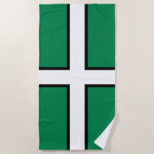 Serviette De Plage Drapeau de Devon (comté du Royaume-Uni) (Devant)