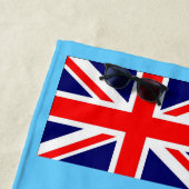 Serviette De Plage Drapeau de Fidji (En situation)