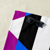 Serviette De Plage Drapeau de fierté d'allié (En situation)