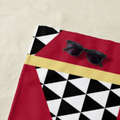 Serviette De Plage Drapeau de fierté Drag (En situation)