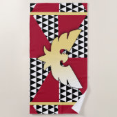 Serviette De Plage Drapeau de fierté Drag (Devant)