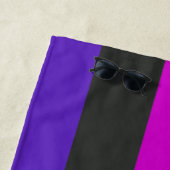 Serviette De Plage Drapeau de fierté genderfluid (En situation)
