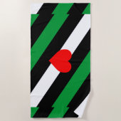 Serviette De Plage Drapeau de fierté Leather Boi (Devant)