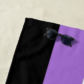 Serviette De Plage Drapeau de fierté non binaire (En situation)