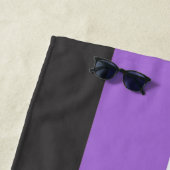 Serviette De Plage Drapeau de fierté non binaire à double esprit (En situation)