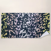 Serviette De Plage Drapeau de fierté Pangender Boho Rétro Mignon Exce (Devant)