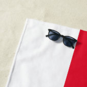 Serviette De Plage Drapeau de Guernesey (En situation)