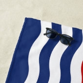 Serviette De Plage Drapeau de Kiribati (En situation)