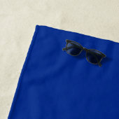 Serviette De Plage Drapeau de la Barbade (En situation)