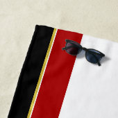 Serviette De Plage Drapeau de la Californie (En situation)