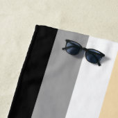 Serviette De Plage Drapeau de la fierté de l'ours avec patte (En situation)