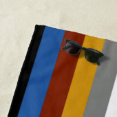 Serviette De Plage Drapeau de la fierté des freaks (En situation)