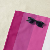 Serviette De Plage Drapeau de la fierté lesbienne (En situation)