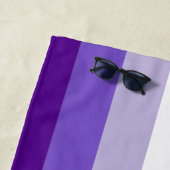 Serviette De Plage Drapeau de la fierté lesbienne (Bouton) (En situation)