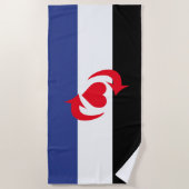 Serviette De Plage Drapeau de la fierté Switch (Devant)