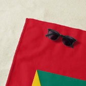 Serviette De Plage Drapeau de la Grenade (En situation)